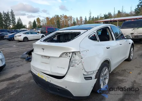 2020 Tesla Model Y Long Range Dual Motor All-Wheel Drive from USA, damaged, VIN 5YJYGDEE4LF057835